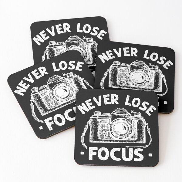 Item preview, Never Lose Focus - Vintage Photographer Camera Lover designed and sold by keviacevarya.