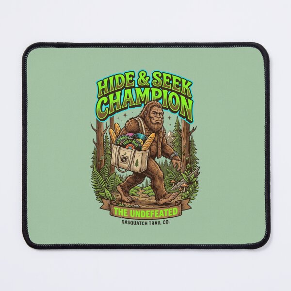 Item preview, Bigfoot Hide and Seek Champion designed and sold by dreamkaistudios.
