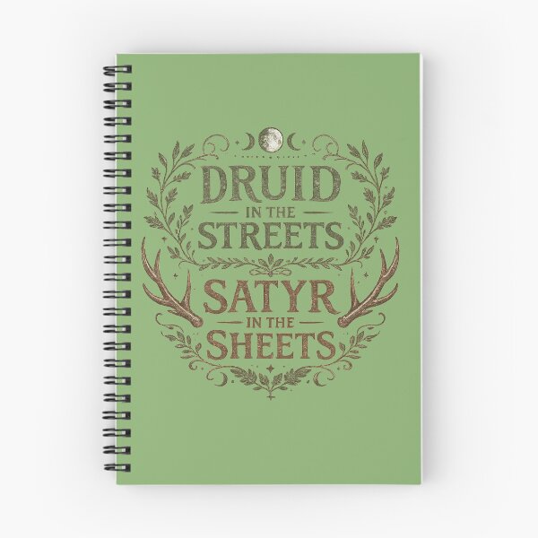 Item preview, Druid in the Streets, Satyr in the Sheets - Tabletop Druid Gear designed and sold by TTRPGTs.