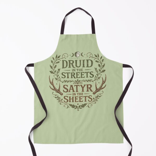 Item preview, Druid in the Streets, Satyr in the Sheets - Tabletop Druid Gear designed and sold by TTRPGTs.