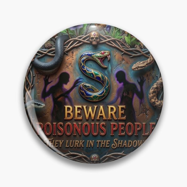 Item preview, Venom in the Veins, Danger in the Shadows designed and sold by KavithaVerse.