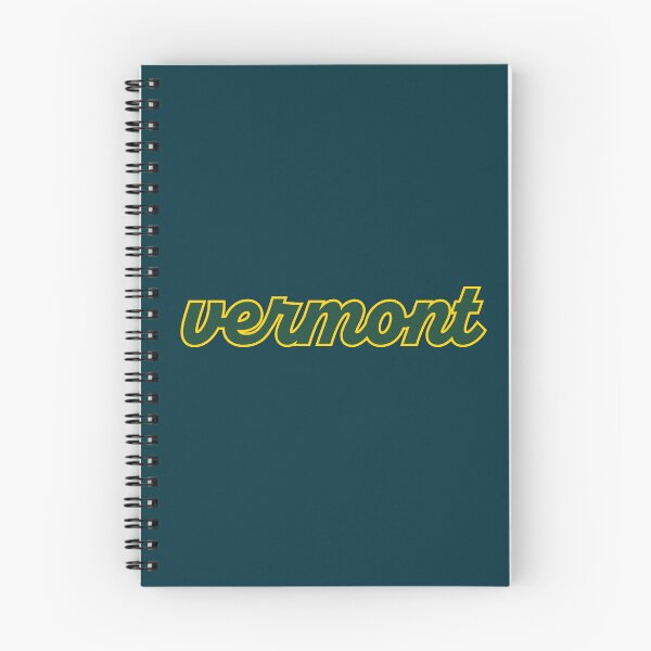 Item preview, Vermont - cute retro-style font - with gold designed and sold by titanic415.