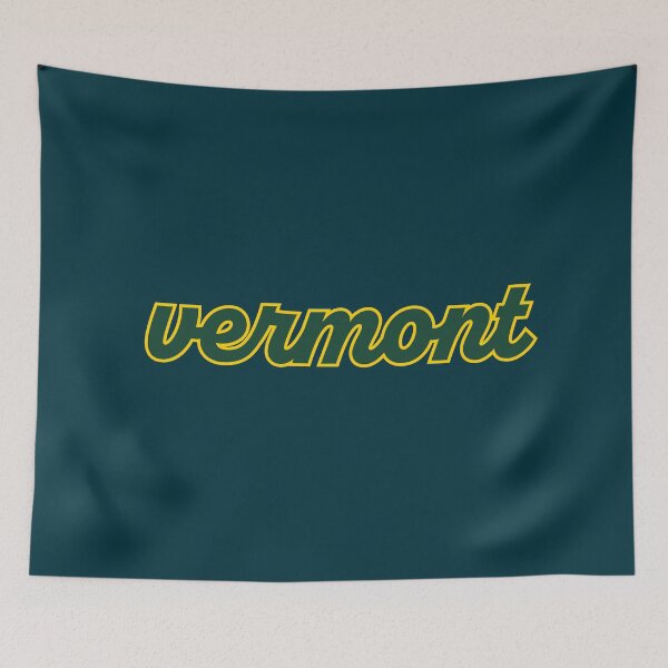 Item preview, Vermont - cute retro-style font - with gold designed and sold by titanic415.