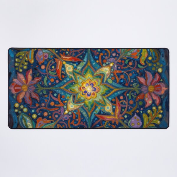 Item preview, Psychedelic cosmic quilt designed and sold by TheMadTeaParty.