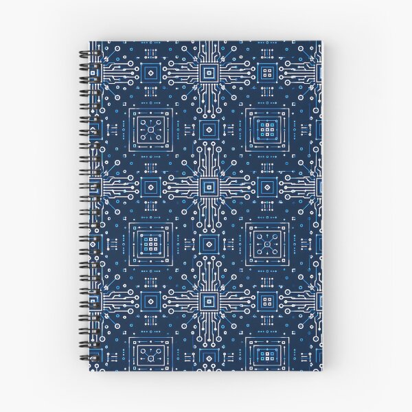 Item preview, Cyberpunk Circuit Board Tech Blue Seamless Pattern iPhone Case designed and sold by FestivityFinds.