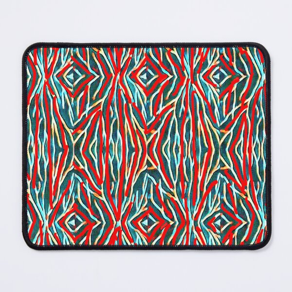 Item preview, Colorful symmetrical digital design designed and sold by Fayes4Art.