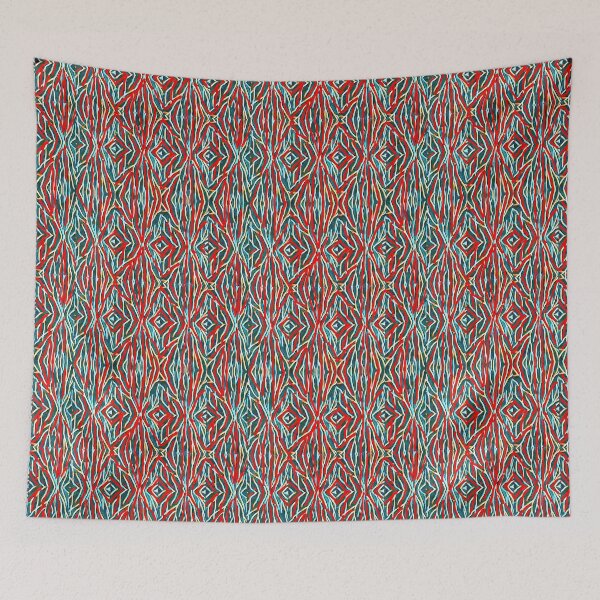 Item preview, Colorful symmetrical digital design  designed and sold by Fayes4Art.