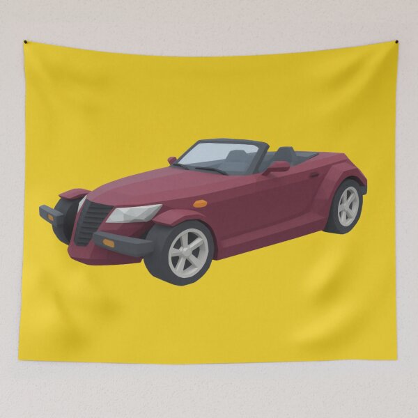 Item preview, Plymouth Prowler Retro Geometric Polygon Style designed and sold by Dimensionality.