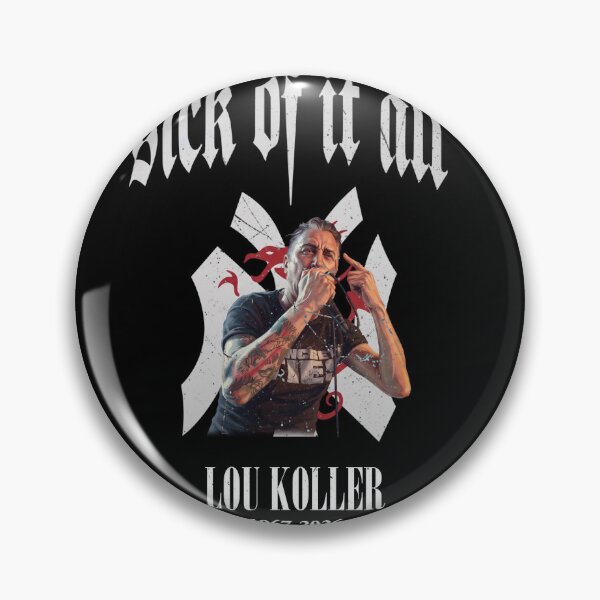 Item preview, Sick of it all Lou Koller 1967-2026 designed and sold by KandiCooks.
