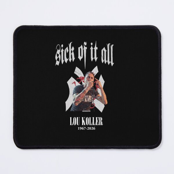 Item preview, Sick of it all Lou Koller 1967-2026 designed and sold by KandiCooks.