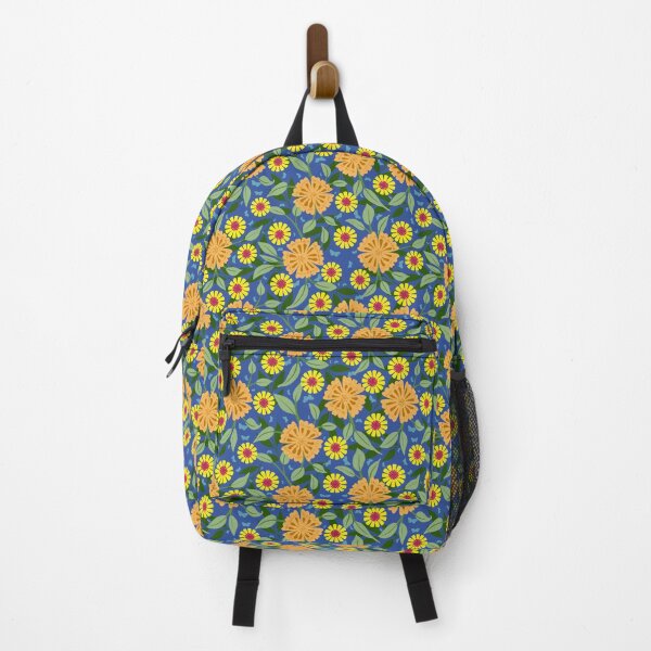 Item preview, Mid-Century Folksy Garden Blooms designed and sold by DOODLEEDOODA.