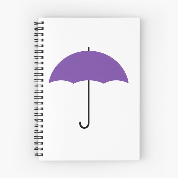 Item preview, Purple Umbrella Icon Minimal Rain Protection Design designed and sold by Craft99.