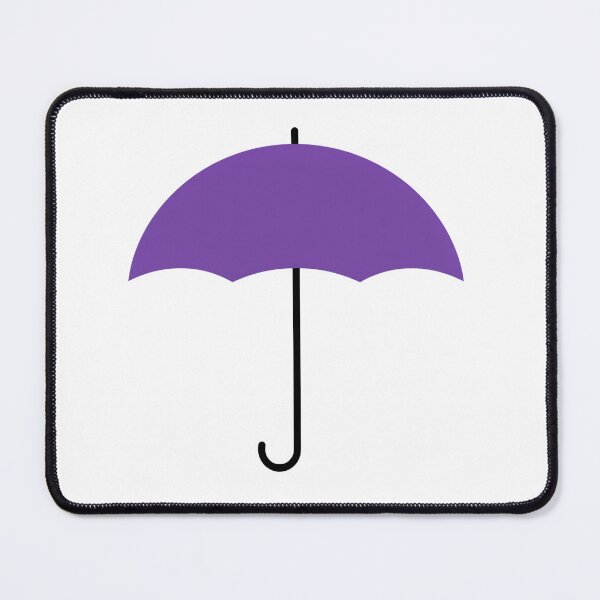 Item preview, Purple Umbrella Icon Minimal Rain Protection Design designed and sold by Craft99.