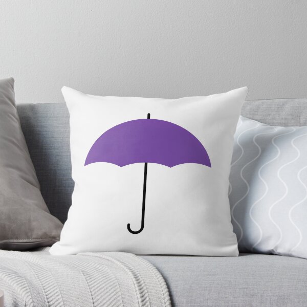 Item preview, Purple Umbrella Icon Minimal Rain Protection Design designed and sold by Craft99.