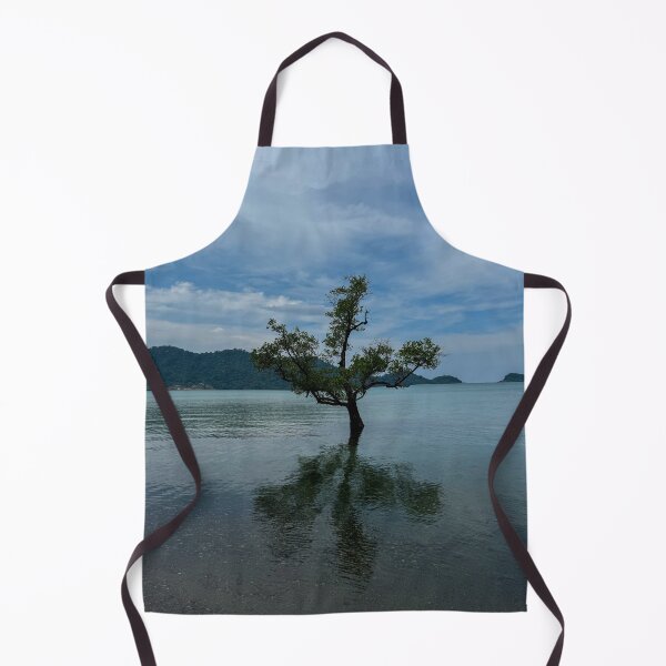 Item preview, Solitary Mangrove Tree Reflecting in Calm Tropical Water designed and sold by PhotographyPi.