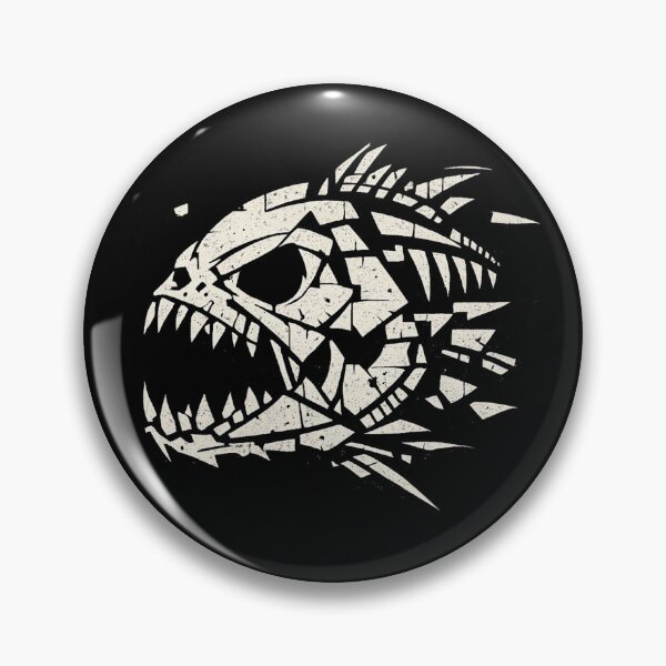 Item preview, Piranha Skull - Fush Skeleton Streetwear Graphic designed and sold by JonelCrafts.