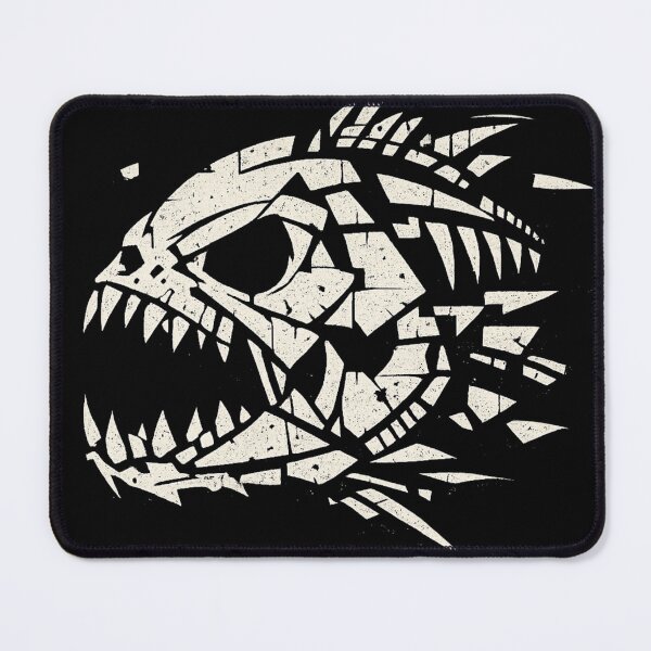 Item preview, Piranha Skull - Fush Skeleton Streetwear Graphic designed and sold by JonelCrafts.