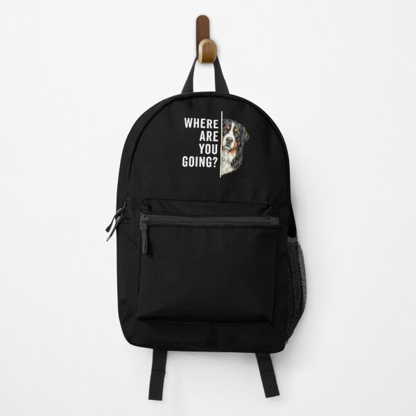Item preview, Where are you going Funny Bernese Mountain Dog Meme designed and sold by charoen-design.