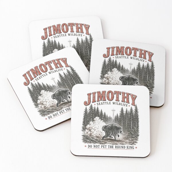 Item preview, Jimothy Raccoon Funny Jimothy from Seattle Wildlife designed and sold by AnitaBice.