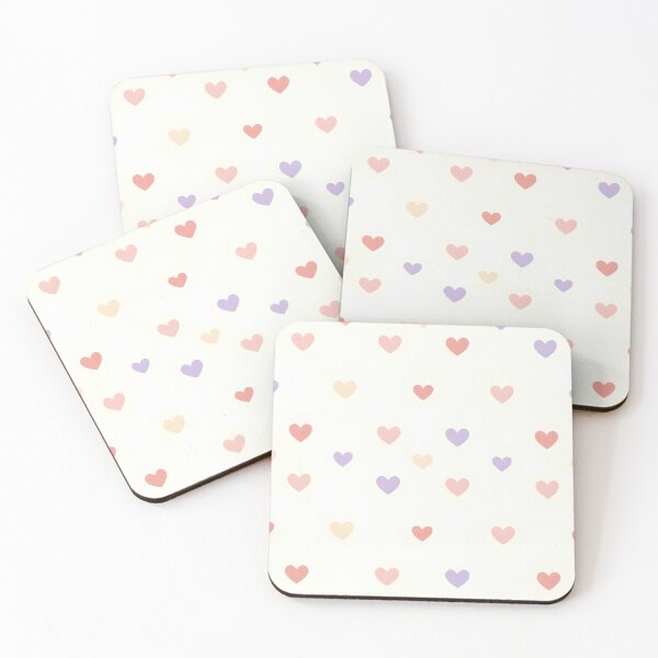 Item preview, Pastel Hearts Cute Minimalist Seamless Pattern A Line Dress designed and sold by FestivityFinds.