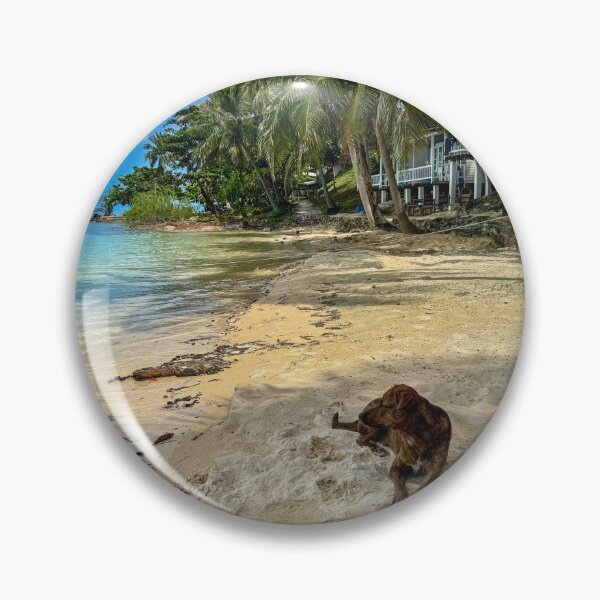Item preview, Beach Dog Crystal Clear Tropical Water designed and sold by PhotographyPi.