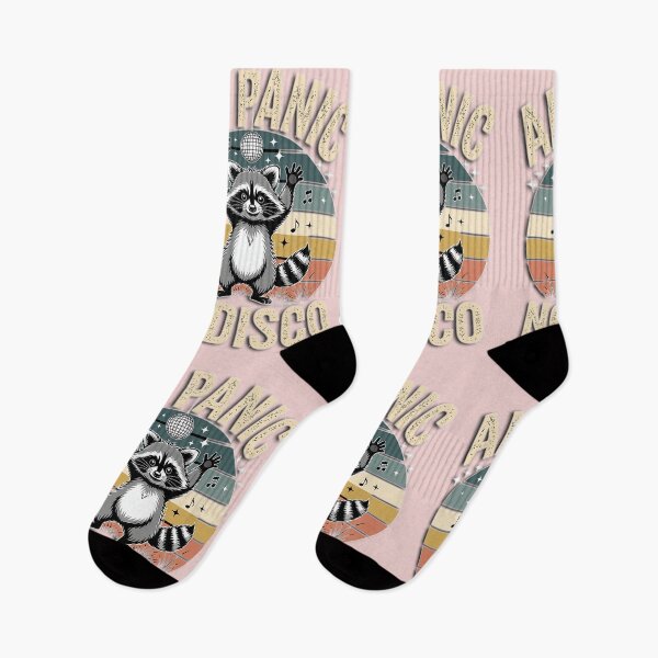 Item preview, All Panic No Disco Raccoon Shirt – Funny Chaotic Anxiety Graphic Tee designed and sold by New Texas Republic.