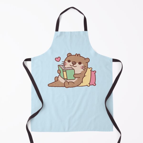 Item preview, Cute Otter Chilling With Book designed and sold by rustydoodle.
