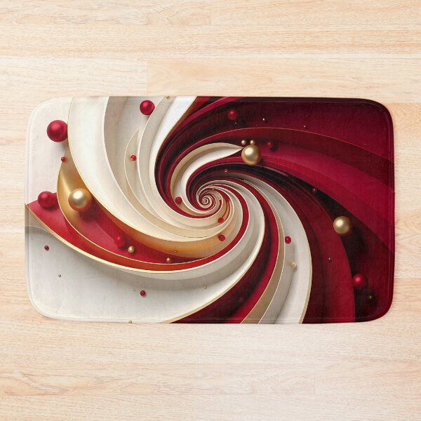 Item preview, Festive Christmas Greetings in Red and White designed and sold by Vicky Brago-Mitchell®.