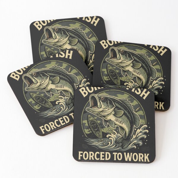 Item preview, Born to Fish Forced to Work Angler Graphic designed and sold by IndianaHyland.