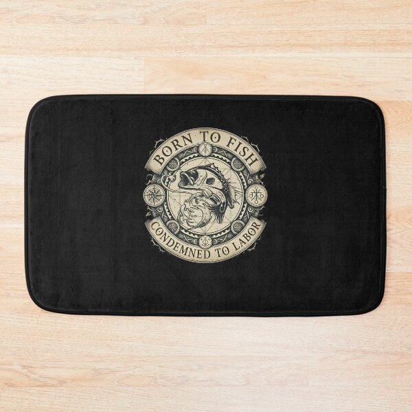 Item preview, Born To Fish Forced To Work Bass Angler Graphic designed and sold by DakotaSadlier.