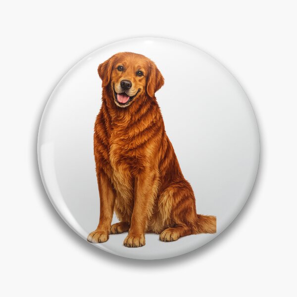 Item preview, Golden Retriever Copper Dog designed and sold by BackgroundND.