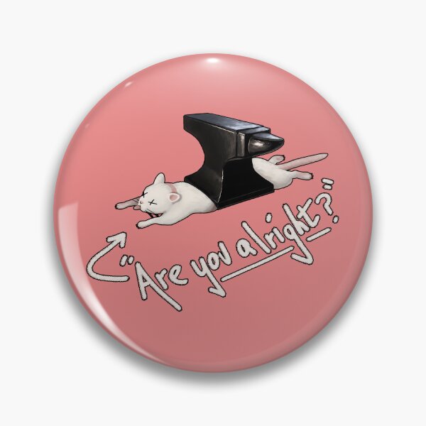 Item preview, Are you alright Lovejoy Cat designed and sold by NoThoughtsCat.
