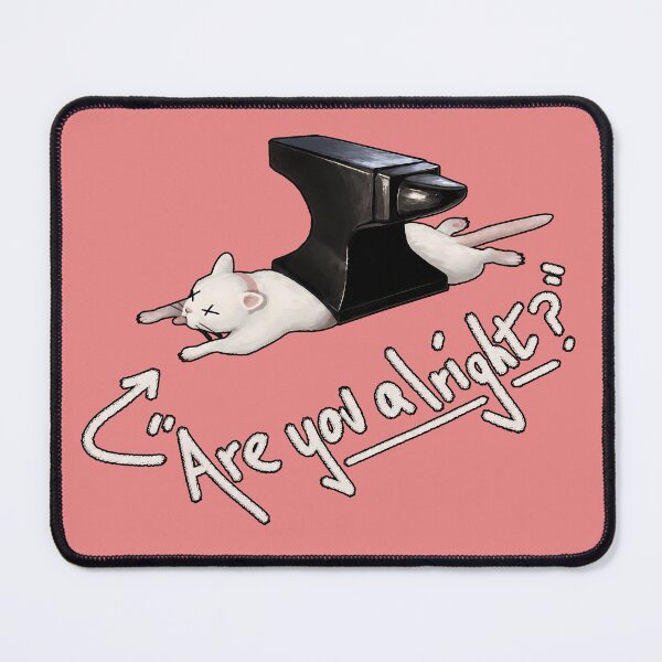 Item preview, Are you alright Lovejoy Cat designed and sold by NoThoughtsCat.