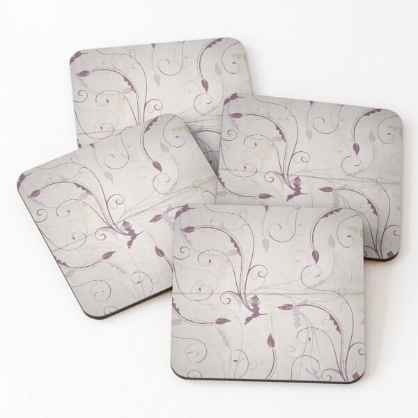 Item preview, abstract frutiger metro vintage floral pattern designed and sold by meuliasshop.