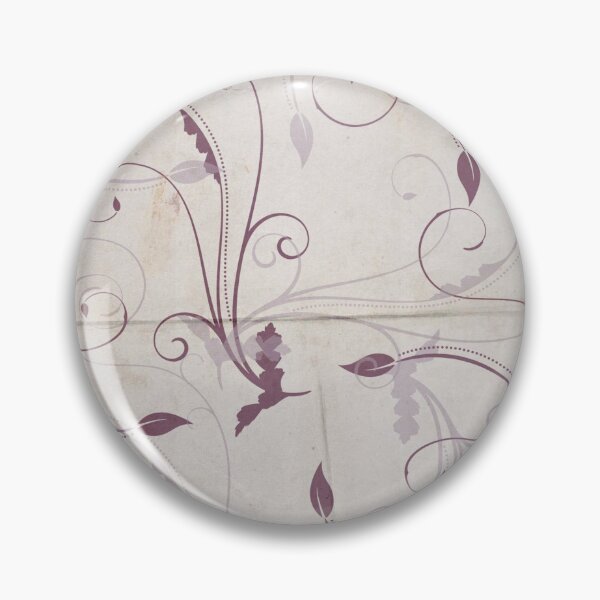 Item preview, abstract frutiger metro vintage floral pattern designed and sold by meuliasshop.