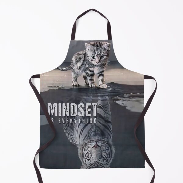 Item preview, Mindset Is Everything Motivational Kitten designed and sold by colinterrell.