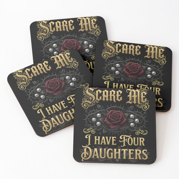 Item preview, Can't Scare Me Four Daughters Retr designed and sold by KaylaCustance.