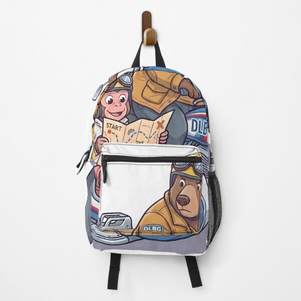 Item preview, DLBG Adventurous Bear & Monkey  designed and sold by DLBG-STORE.