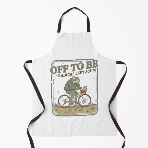 Item preview, Off To Be Radical Left Scum Funny Frog designed and sold by charoen-design.