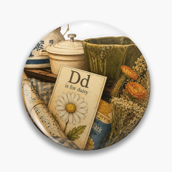 Item preview, D is for Daisies  designed and sold by Petals and pearls.