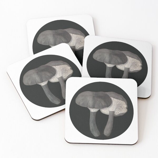 Item preview, Vintage Black and White Fungi designed and sold by Saturni Boho.
