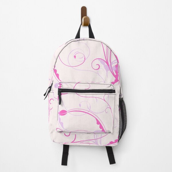Item preview, abstract frutiger metro pink and purple floral pattern designed and sold by meuliasshop.