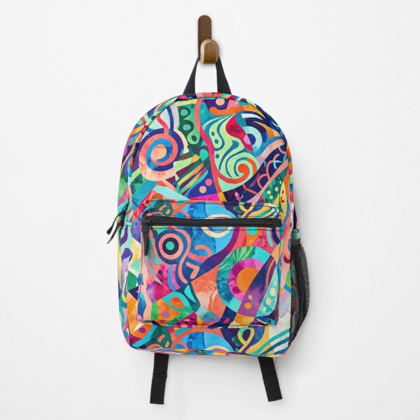 Item preview, Vibrant Abstract Swirl Pattern designed and sold by YanezFranco.