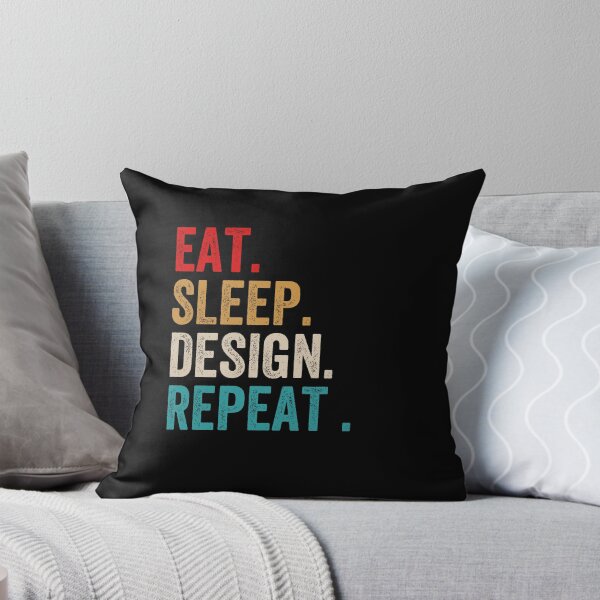 Item preview, Eat Sleep Design Repeat - Graphic Designer Architecture Gifts designed and sold by chatrinemelca.