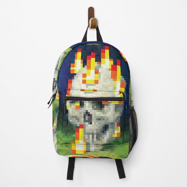 Item preview, Pixel Fire Skull Gaming designed and sold by davidbradforde.