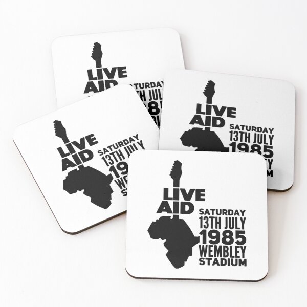 Item preview, 1985 live aid rock music concert designed and sold by Abdul Rafay Raza.