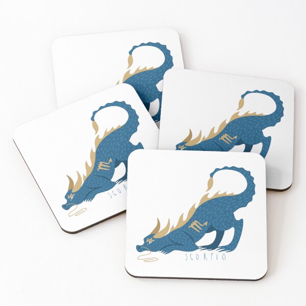 Item preview, Scorpio Dragon Dark Mystical Constellation Astrology Graphic designed and sold by Lexastrong.