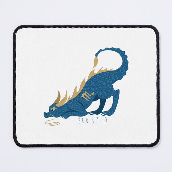 Item preview, Scorpio Dragon Dark Mystical Constellation Astrology Graphic designed and sold by Lexastrong.