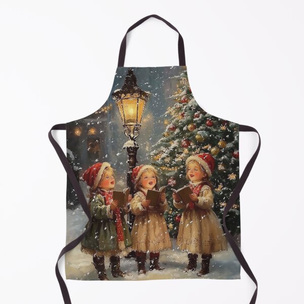 Item preview, Vintage Christmas Carol Kids Snow designed and sold by davidbradforde.