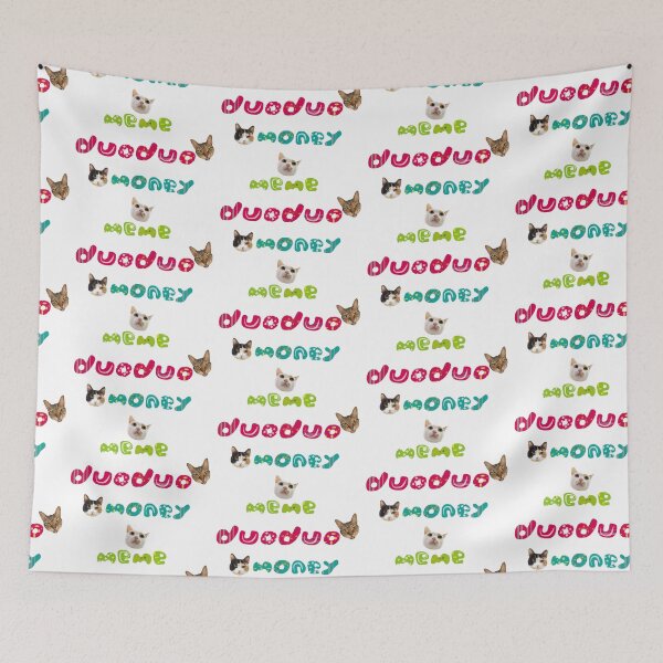 Item preview, Colorful Hand Lettered Typography With Cute Cats designed and sold by aimicat.